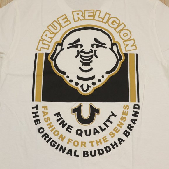 True Religion short sleeve white t-shirt with back graphic - Picture 3 of 4